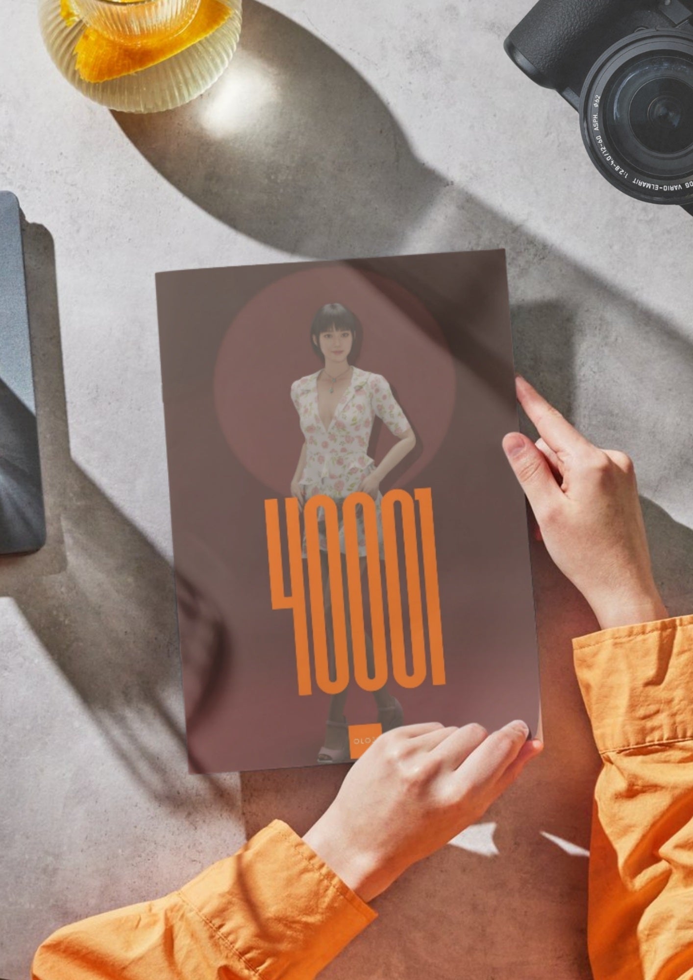 (No.40001) 4-Light Portrait Lighting Setup - Printable Photography Guide (Instant Download)