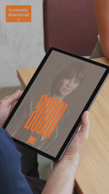 2-Light Portrait Lighting Setup - Printable Photography Guide (Instant Download)